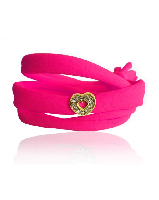 Valentine’s Gold Heart Bracelet